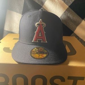 Los Ángeles Angels Navy 2002 World Series New Era 59fifty Fitted!
